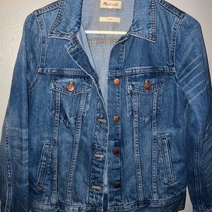 Madewell jean jacket, Classic fit